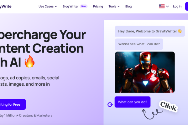 GravityWrite Review: The AI Writing Tool That Changed My Content Creation Experience 2024